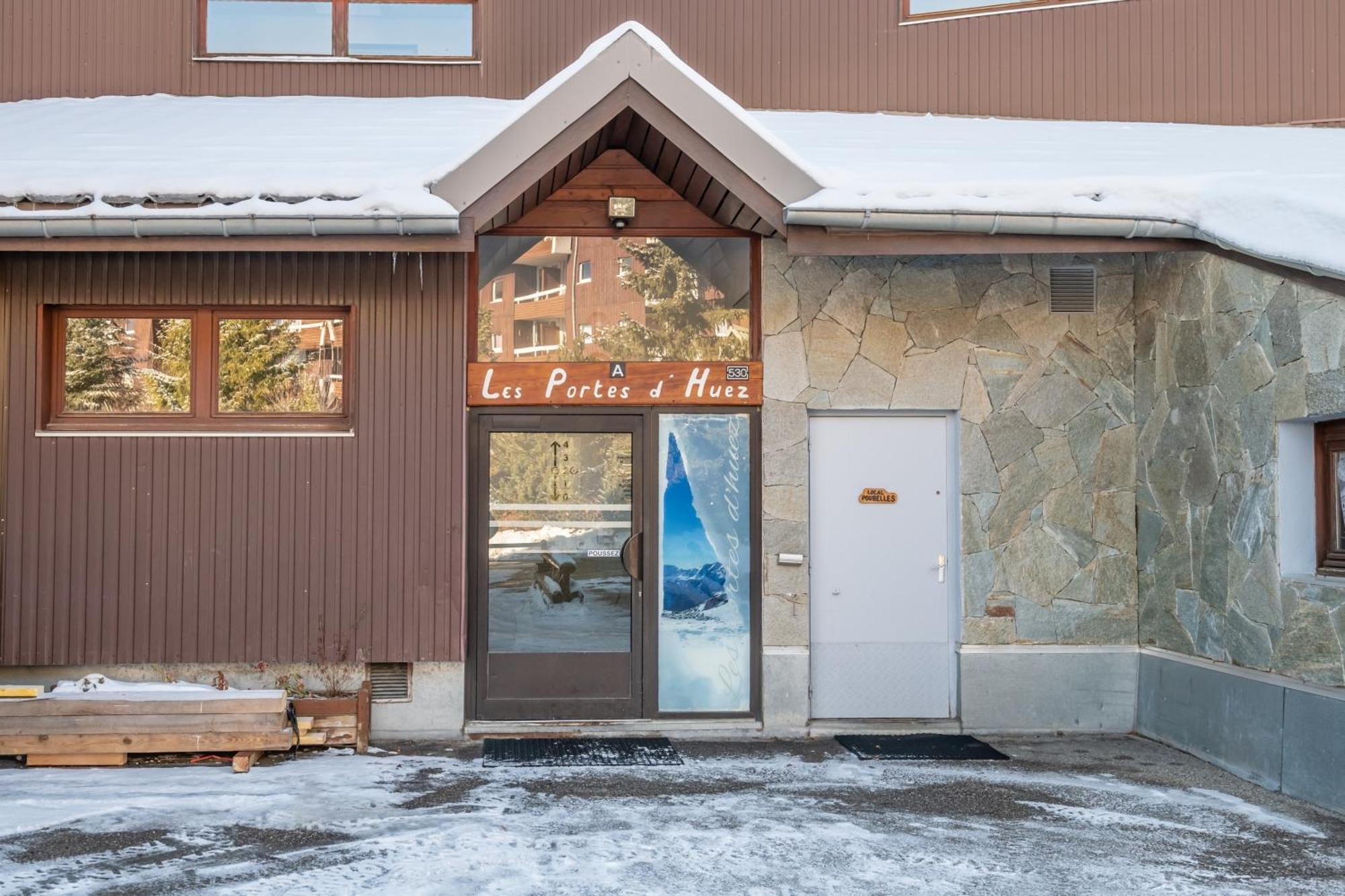 Appartement Confortable A L'Alpe D'Huez De 27 M² Avec Vue Montagne Zewnętrze zdjęcie