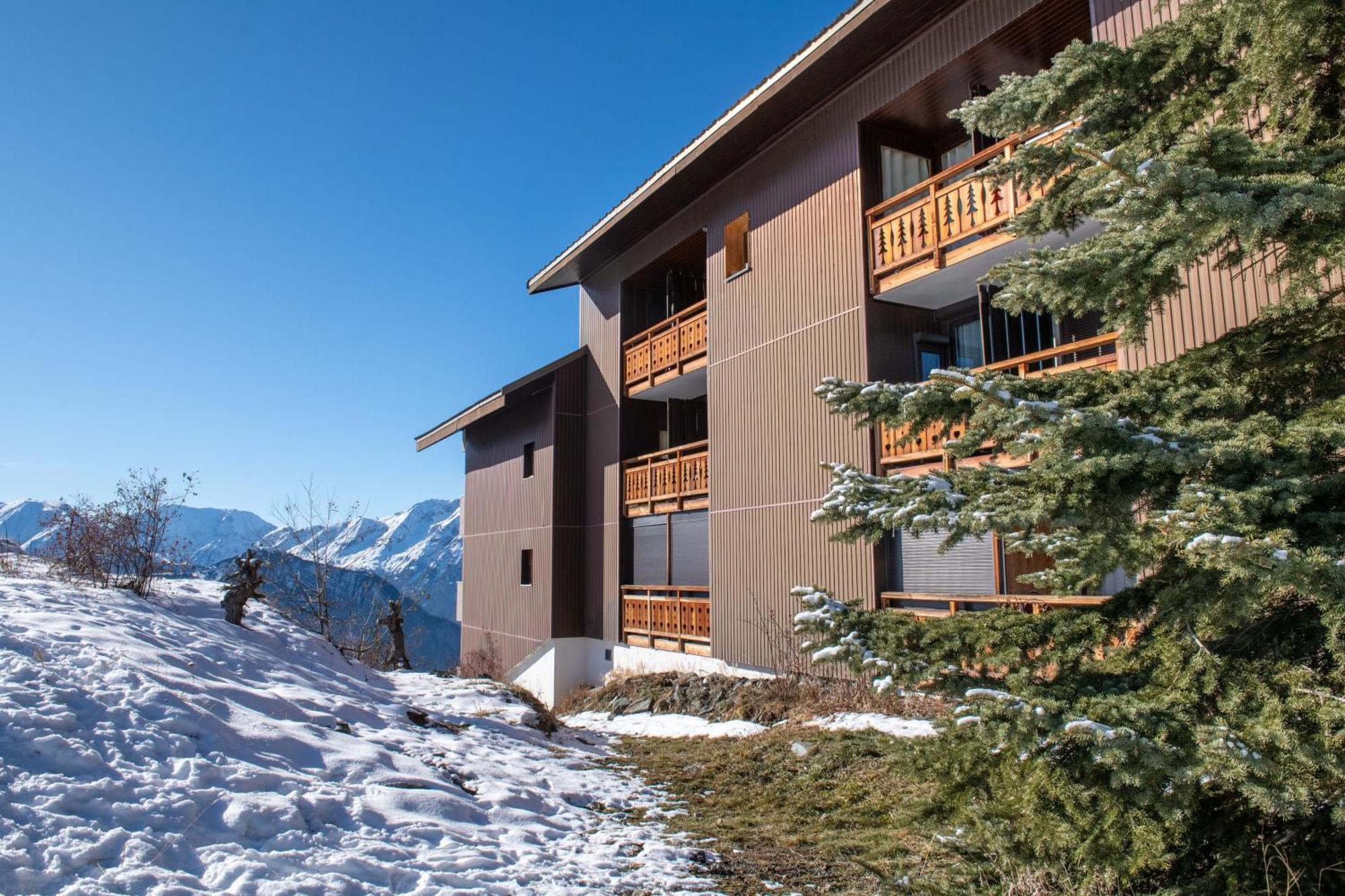 Appartement Confortable A L'Alpe D'Huez De 27 M² Avec Vue Montagne Zewnętrze zdjęcie