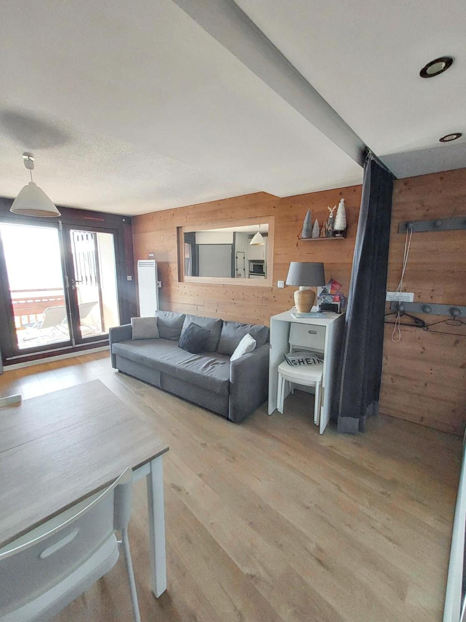 Appartement Confortable A L'Alpe D'Huez De 27 M² Avec Vue Montagne Zewnętrze zdjęcie